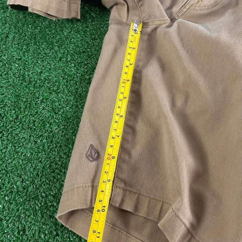 Volcom Stone Surf Skate Khaki Shorts Size 33